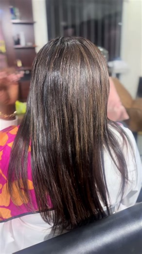 Lissage tanin coloration boule et extension fil #rawhair #lissage #coiffure #miaguisse #viralvideotiktok
