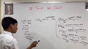 Calculus Lec 5 | Derivative Using Limit Y = Sinx by Limit | Suborno Isaac Bari