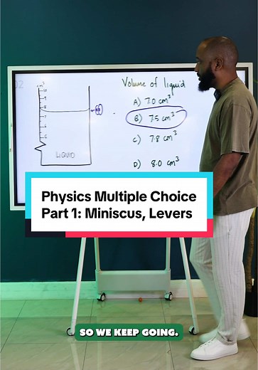 Let’s secure some marks for your Physics exam #examtrends #csec #act #studenthub #kerwinspringer #stem #lever #standardform