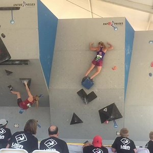 Vail Qualifiers is over! Currently sitting in 8th place waiting for my fate ✌🏻 Here's my flash of Bloc 4 🎥: Rachel Hoyland Photography | Leah Crane