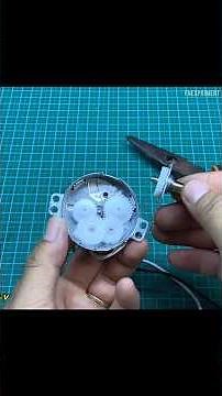 how to make a synchronous motor gearbox and 775 dc motor powerful 💪💪 gear motor like and subscribe