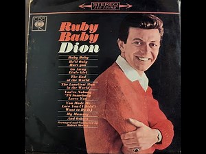 Ruby Baby Dion Record Lp 1963 . Al's Record room