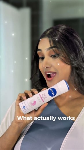 Want brighter & smoother underarms but don’t know how? Use NIVEA Extra Bright Deodorant.