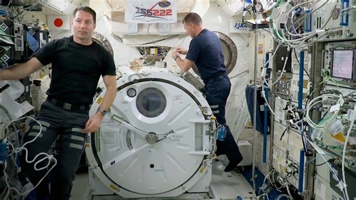 This is what happens when you assemble a 420-ton structure 400km above Earth