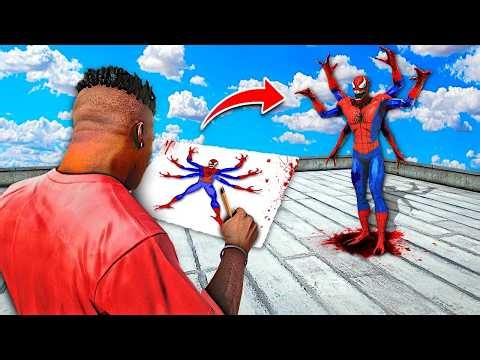 Do NOT Draw Cursed Spiderman In GTA 5!