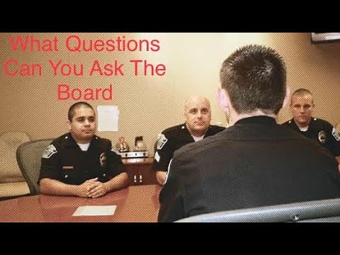 Police Interview, What questions can you ask?