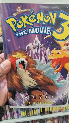 Pokémon 3 The Movie VHS Tape collectible item #goldhunter137