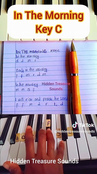 Piano Tutorial for Common Worship Songs