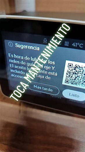 TOCA MANTENIMIENTO #bambulabathome #bambulaba1 @BambuLab @BAMBULAB Official