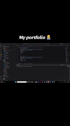 #portfolio #project #code #developer #programming