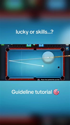8 ball pool guideline tutorial #creatorsearchinsights #foryou #8ballpool #8ballpooltrickshot #billiards