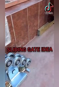 Amazing sliding gate idea. | Welding Boy ideas