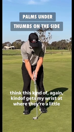 Nick Kumpis | Putting Specialist | One of the biggest faults in putting is using your wrists in the stroke which will add speed and a hit to your stroke. We want the stroke... | Instagram