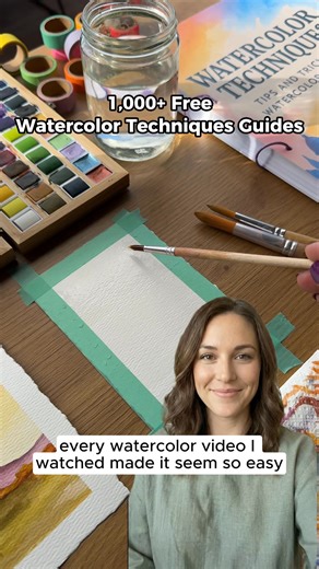 Our Watercolor Techniques Guide is your printable shortcut to creating vibrant and expressive watercolor art without confusion or frustration. Whether you are just starting or improving your style, this guide gives you structure, tools and inspiration so you can paint with confidence. 🎨 Over 1000 step by step techniques made simple 🖌️ Color blending, washes, layering and texture secrets 📘 Project templates, practice planners and troubleshooting checklists ✨ Perfect for beginners, hobby painte