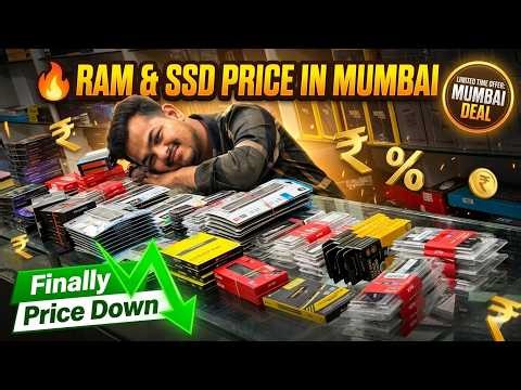 Nehru Place Se Bhi Sasta? 😱 RAM & SSD Massive Price Drop! #pcbuild