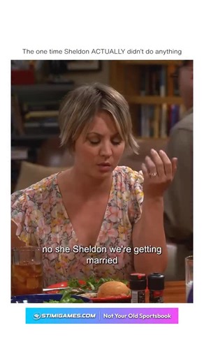 Movies | Memes | Streamers on Instagram: "The one time Sheldon ACTUALLY didn’t do anything Credits: Chuck Lorre Productions / Warner Bros. Television, created by Chuck Lorre & Bill Prady, starring Jim Parsons, Johnny Galecki, Kaley Cuoco, Simon Helberg, Kunal Nayyar, Mayim Bialik, Melissa Rauch. The Big Bang Theory centers on a group of socially awkward but brilliant scientists whose structured, logic-driven lives are turned upside down by friendships, relationships, and everyday chaos. Leonard