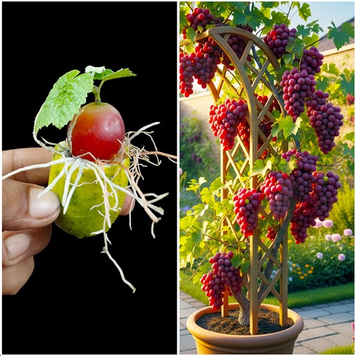 Growing grape plant from fruit | Step by step guide line in this video | Rana Craft