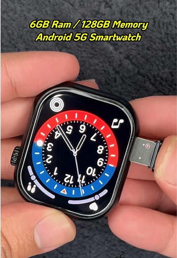 Powerful 5G Android Smartwatch with 6GB RAM Features