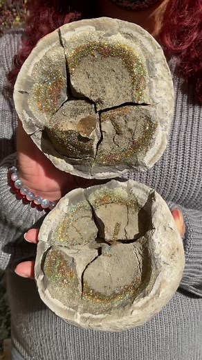 Discovering Rainbow Hematite Crystal in the Drafts