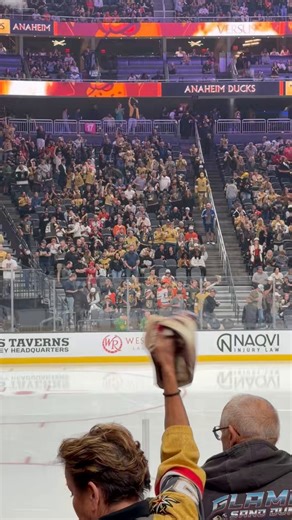 2nd round playoff game and Knights fans packed the house!!!!
