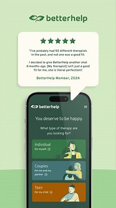 811 reactions · 78 shares | Find a therapist you really connect with. | BetterHelp | Facebook