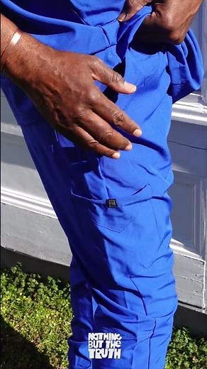 Men's Jogger Scrub Set Tuck-in Scrubs Full View