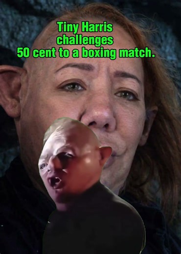 Tiny Harris challenges 50 Cent to a boxing match. #50cent #boxing #tinyharris #donaldtrump