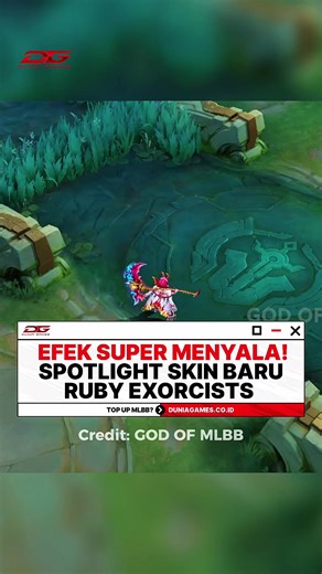 Efek Super Menyala Ruby Exorcists di MLBB
