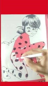 Drawing Ladybug 🐞✨ #art #miraculous #ladybug #drawing