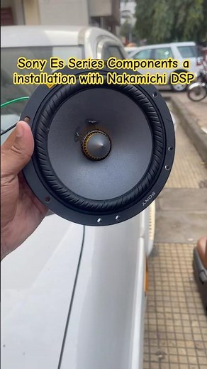 Sony ES Series XS-162ES Component Installation & Sound Test 🔊 #sonymobilees #caraudio #shorts