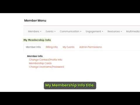 How to Access Your Member Area and View Your Member Cards