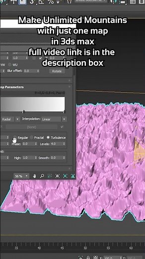 Make Unlimited Mountains with just one map in 3ds max 2024 | modeling tips and tricks @zna_studio