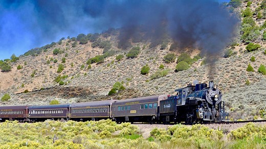 All aboard for a look at the Rio Grande Scenic Railroad as it runs over La Veta pass in southern Colorado. We will watch the railroad's steam locomotive number 18 pull a passenger train over the pass from Alamosa to La Veta and then return. | Coasterfan2105