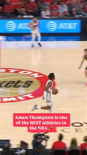Is Amen Thompson primed for a huge leap this year? His 3rd NBA season kicks off Tuesday, October 21st on NBC and Peacock. 🎥 Space City Home Network | NBA on NBC and Peacock