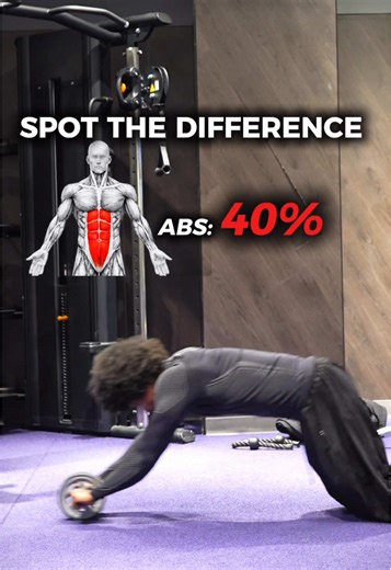 How to actually grow your abs with the ab wheel rollout. keep your ribs down, posterior pelvic tilt, and control the negative to fully light up your abs. Save this and folllow before your next core workout. #absexercices #howtogetabs #absexercicesform #coreexerciseform #trainingabs