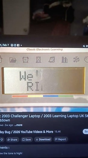 VTech: Challenger Laptop / Learning Laptop UK (2003) Startup & Shutdown