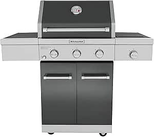 KitchenAid 720-0953A Full-Size Propane Gas Grill, Slate