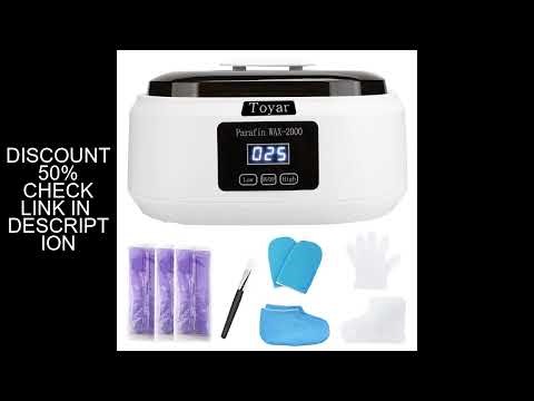 Paraffin Wax Machine for Hand and Feet, Touchscreen Paraffin Wax Warmer with 1.98lb Wax Moisturizing