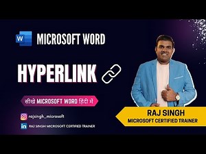 Word 365 Tips: Crafting Clickable Hyperlinks with Ease