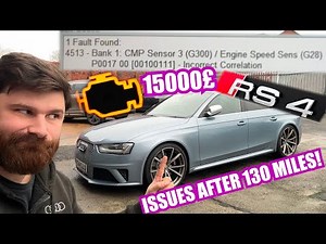 Audi RS4 with fresh engine for 15000£ end up with issues after just 130 miles ... What now?