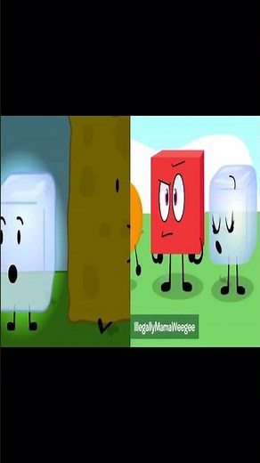 ‎BFDI 1b Normal vs Reanimated shorts #bfb #tpot #bfdi #animation