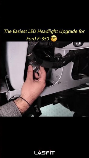 2024 Ford F-350 XL Headlight Upgrade | Lasfit LSplus Easy Install