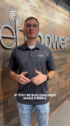 Breaking ground on something new? 🏗️ Don’t forget to plan for fiber internet from the start. Laying the connection in early makes moving in smoother and keeps you ready for the future with Empower. 👉 empowerbroadband.com | empower, Delivered by Craighead Electric