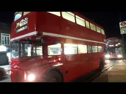 AEC Routemaster SMK744F RML2744 Redroutemaster.com Attend IT Group Seen Departing Brentford 