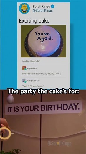 Is this a good birthday cake? 🎂