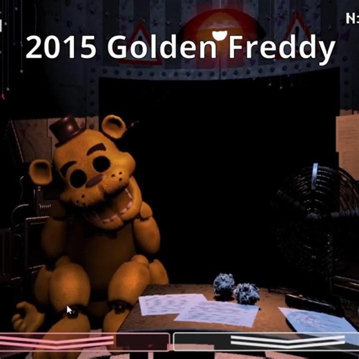 Remember This Golden Freddy? 2015 Golden Freddy (FNaF Jumpscares)