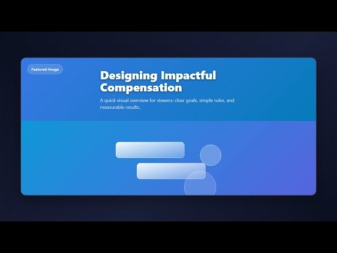 Designing and Measuring Compensation Plans for Sales Teams