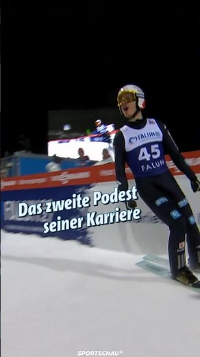 Raimund springt zum Schanzenrekord | Sportschau #shorts