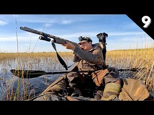 Kayak Duck Hunting On A Bog | First Time Working A Retriever