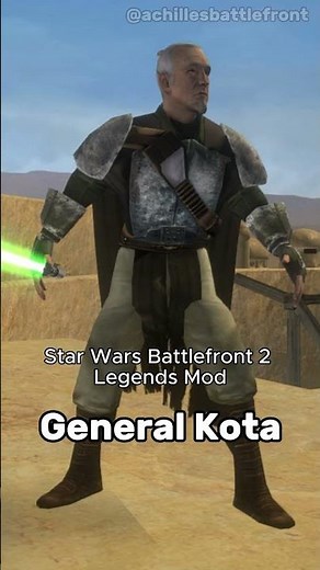 GCW Heroes Units - Star Wars Battlefront 2 Legends Mod #starwars #battlefront2 #shorts